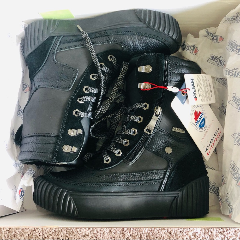 Pajar black Roya winter boot size 6